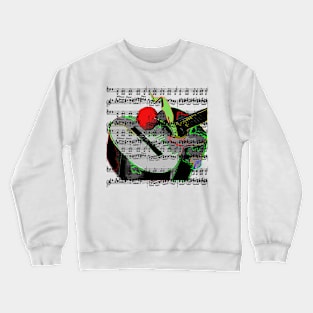 Guitar music Crewneck Sweatshirt